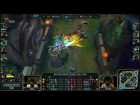 Stark solokill Huni | Skt vs Gam !