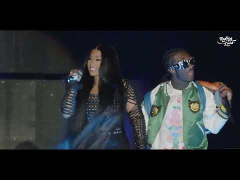 Nicki Minaj brings our Lil Uzi Vert to perform 'The Way Life Goes RMX' at Rolling Loud 2022
