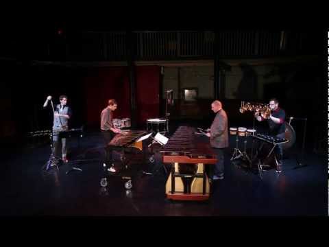 TorQ Percussion Quartet plays "Awakening Fire" by Jason Stanford (excerpt)