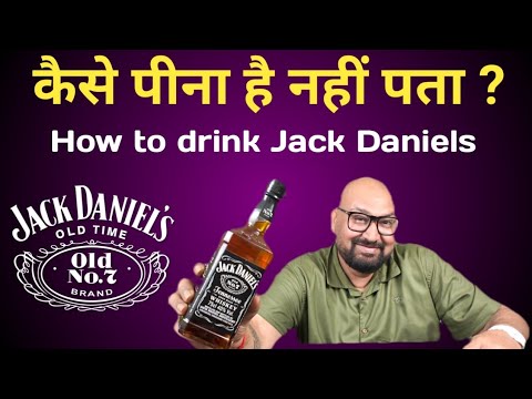 How to drink Jack Daniels @nilgirikashyap #jackdaniels #whiskey