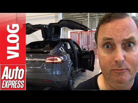 Tesla Model X P100D in Ludicrous Mode on Tesla's secret test track