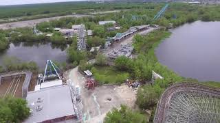 preview picture of video 'Abandoned six flags in Louisiana by New Orleans'