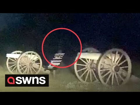 Chilling video appears to show apparitions of soldiers at Civil War battle site in Gettysburg | SWNS