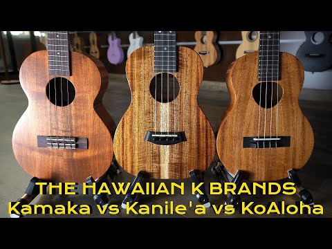 Kamaka vs KoAloha vs Kanile'a - The Differences between the 3 K's (2024)