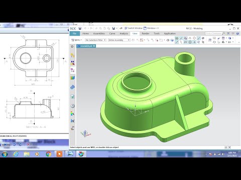 #NX CAD #TUTORIAL 55