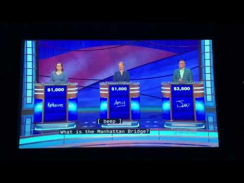 Jeopardy, Katherine Ryan Day 2 - 1st Daily Double (12/7/20)