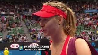 Match Point: Maria Sharapova (QF) - Australian Open 2015
