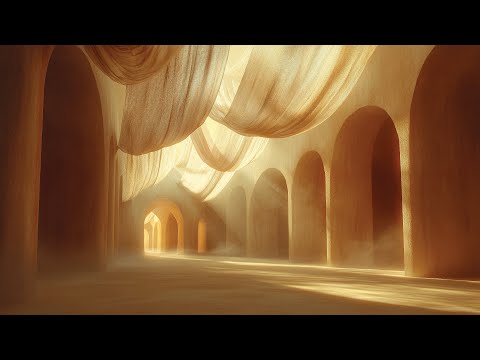 Golden Dunes of Arrakis Ambient Soundscape | Desert Meditation for Deep Focus