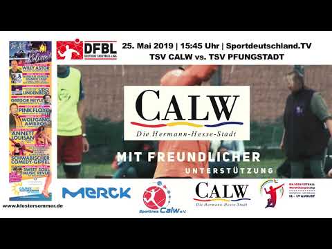 Spielankündigung TSV Calw vs TSV Pfungstadt (Samstag, 25.05.2019 - 16 Uhr)