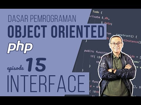 OOP DASAR pada PHP 15 Interface