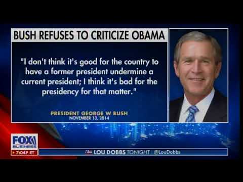 Lou Dobbs DUNKS on George W. Bush After He Attacks Trump on Syrian Withdrawal