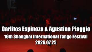 Carlitos y Agustina performance 2-5  in 16th Shanghai International Tango Festival