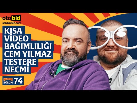 Cem Yılmaz, Testere Necmi, Kısa Video Bağımlılığı | Harman 74. Bölüm | Erman Yaşar & @HTalksYoutube