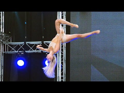 Růženka Kunstýřová - Pole dance show on Dance Life Expo 2016 (4K)