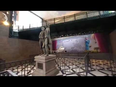 VR180 3D Video: Voletarium Europa-Park - Walkthrough Waiting Line Offride