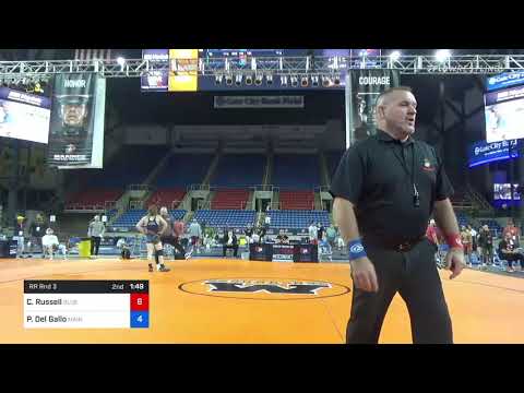 57 Kg Rr Rnd 3 - Codi Russell, Blue Ridge RTC Vs Peter Del Gallo, Maine Trappers 6437