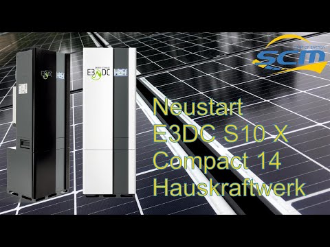 Restart instructions E3DC S10 X 14 Compact home power plant
