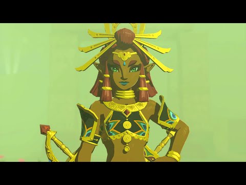 The Legend of Zelda: Tears of the Kingdom - Riju and Link Cutscene