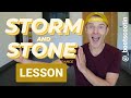 STORM AND STONE  -- Line Dance LESSON