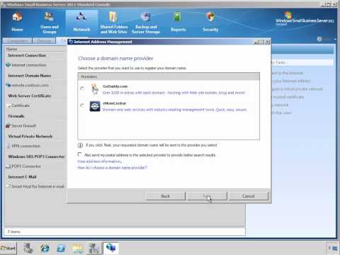 SBS 2011 Standard Learning Bites - Internet Address Management Wizard.wmv