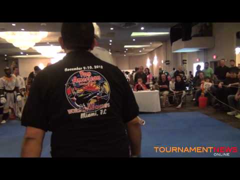 Troy Binns vs Unknown at Pan American Internationals 2012