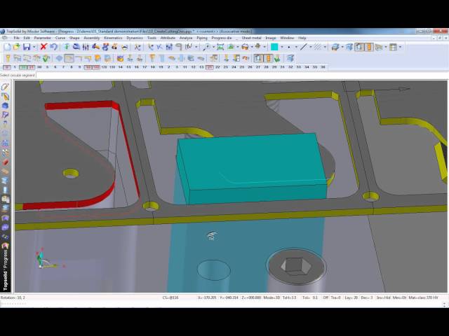 TopSolid'Progress: Specific 3D Features for Tools & Dies Makers