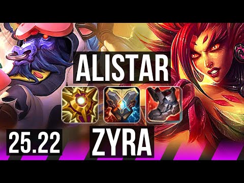 ALISTAR & Tristana vs ZYRA & Draven (SUP) | 4/2/13 | EUW Master | 25.22