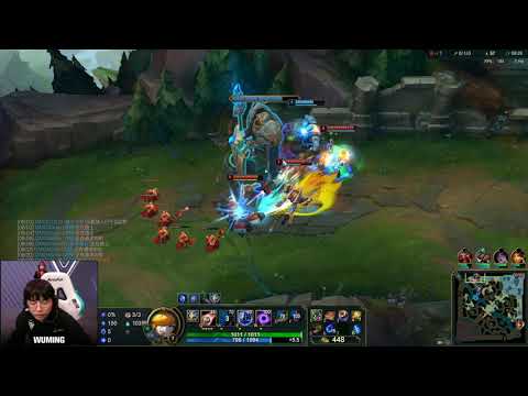 [Wuming Orianna POV vs Rookie Galio] LPL Spring 2021 - iG vs OMG - Game 2