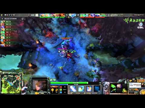 Dota 2: ESL Thinkfast: Genuine v RizeGaming BO3 GROUPSTAGE DECIDER! (Game 2)