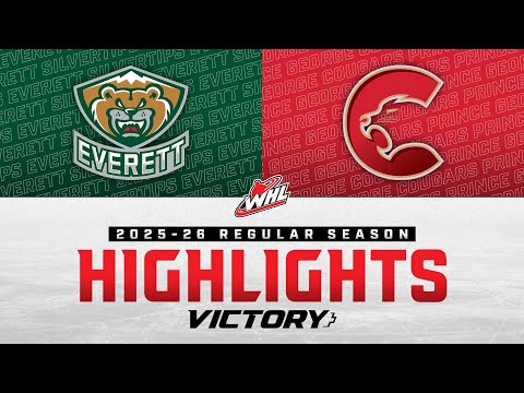 Everett Silvertips at Prince George Cougars 01/11 | WHL Highlights 2025-26