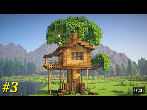 INSANE Tree House Build in Minecraft!!!