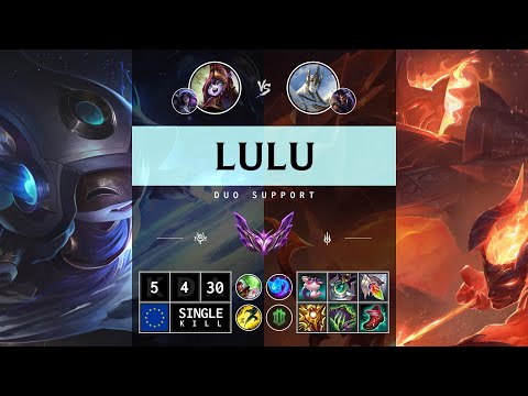 Lulu Support vs Galio - EUW Master Patch 14.13