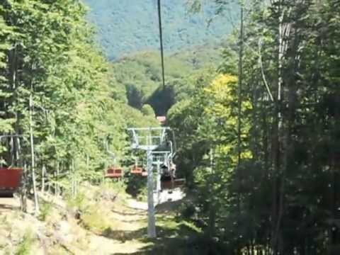ALTOPIANO LACENO ( Bagnoli Irpino-Avellino-IT) -In seggiovia dal Raimagra a Settevalli - video n.2