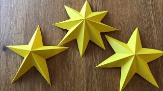 Jak vyrobit hvězdičku z papíru?
