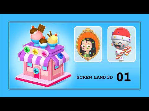 Screw Land 3D | Gameplay pt.01 | Level 1-5 - YouTube