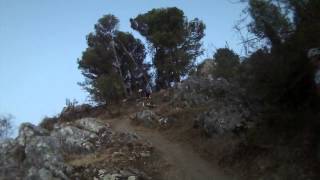 preview picture of video 'ultima bajada rally btt moclin 2014'
