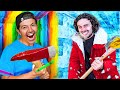 ESCAPING 100 Layers Of ICE Vs CRAYONS