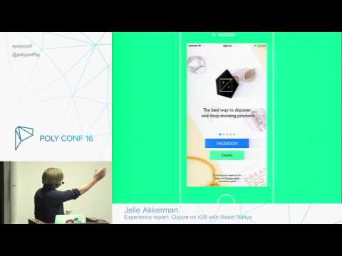 PolyConf 16: Experience report - Clojure on iOS with React Native / Jelle Akkerman
