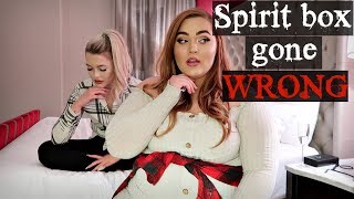 Something Terrifying Happened When We Used the Spirit Box... Haunted Hotel with Hailey Reese
