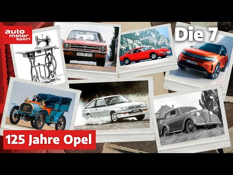 125 Jahre Opel: Eine Reise durch Glanzzeiten und Krisen! | auto motor und sport