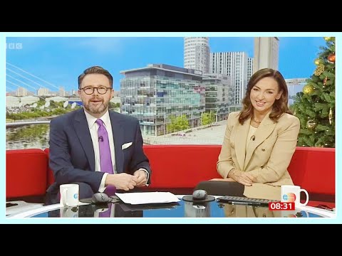 BBC Breakfast's Jon Kay has savage dig at Gethin Jones as he's told to 'behave'