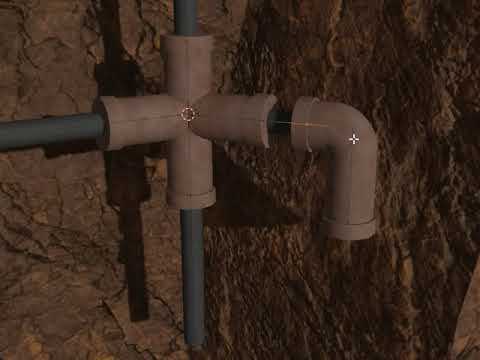 Blender Geometry Nodes Pipe Generation