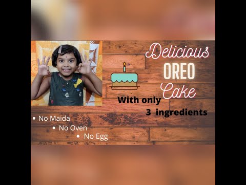 Oreo Cake within 15 min