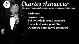 Charles Aznavour - Ay_ Mourir pour toi_ - Paroles TATTOUMM