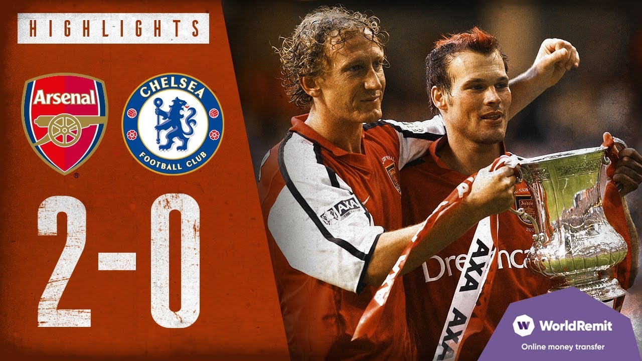 😍TWO STUNNING GOALS! Arsenal 2-0 Chelsea | FA Cup Final highlights | 2002 - YouTube