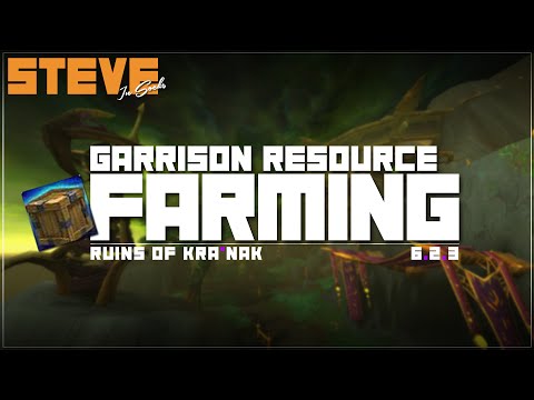 WoW Gold Farming - Garrison Resource Farming - 6000 / hour | SteveinSocks |