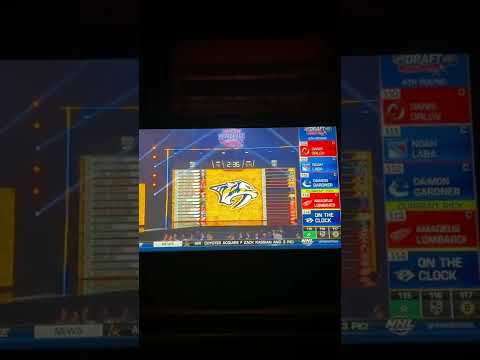 Nashville Predators picked Cole O’Hara in the 4the Round.