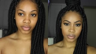 Flawless Full Coverage Foundation Routine for Brown Skin