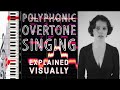 polyphonic overtone singing - explained visually by Anna-Maria Hefele