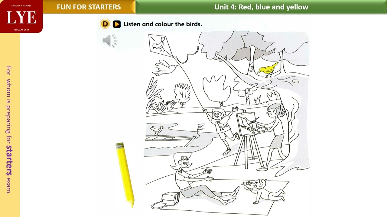 fun for starters unit 4 4D